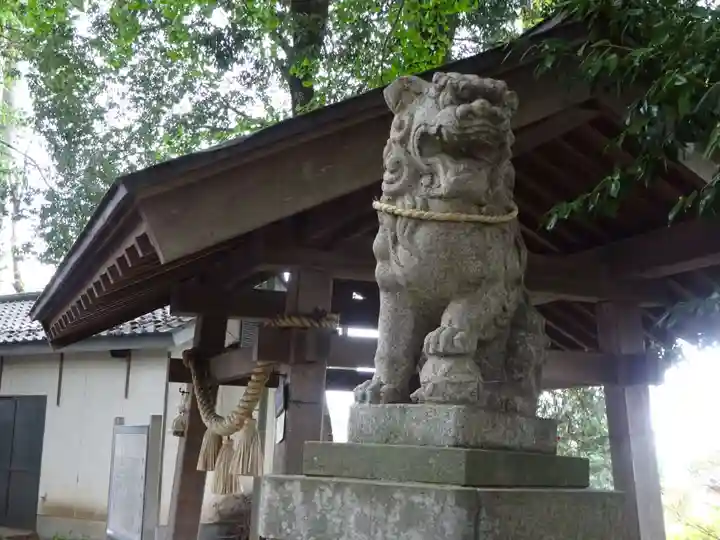 糀谷八幡宮の狛犬