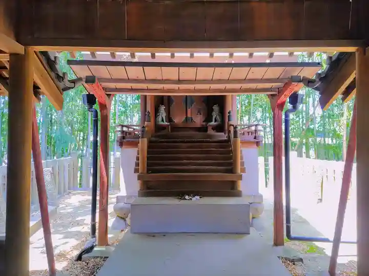 神明津島合社(宮越)の本殿・本堂