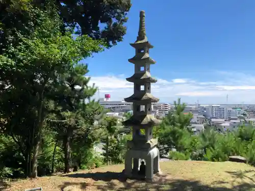 龍雲寺の塔