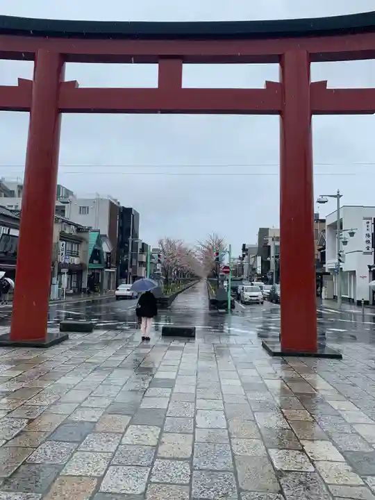 鶴岡八幡宮の鳥居