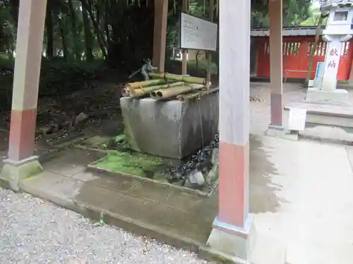 息栖神社の手水舎