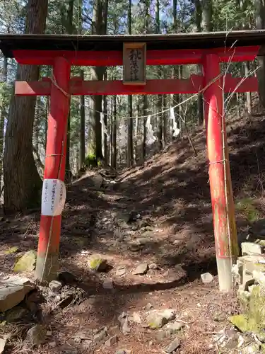 榛名神社の鳥居