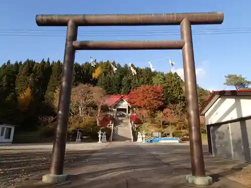 佐女川神社の鳥居