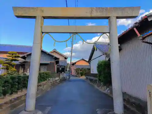 愛宕社（愛宕町）の鳥居