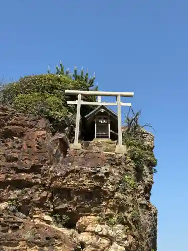 稲佐の浜　弁天島(島根県)