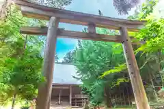 鳥海山大物忌神社蕨岡口ノ宮の鳥居