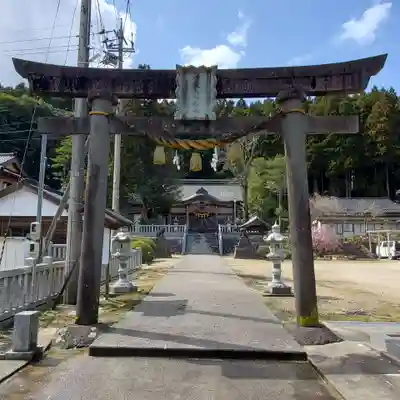 伊夜比咩神社の鳥居