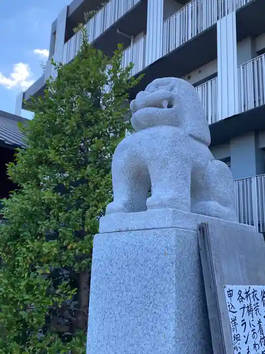 赤城神社の狛犬