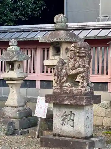 雙栗神社の狛犬