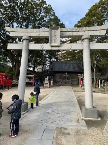 菅生神社の鳥居