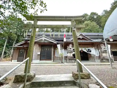 大乃己所神社の鳥居