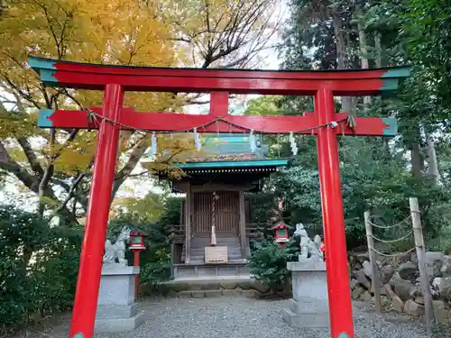 白玉稲荷神社の鳥居