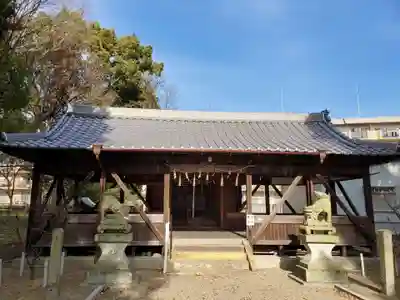 備後天満神社の本殿・本堂