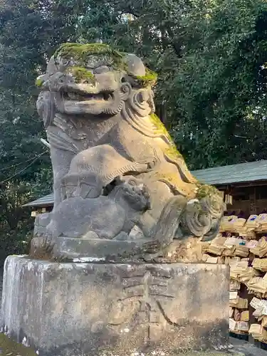 谷保天満宮の狛犬