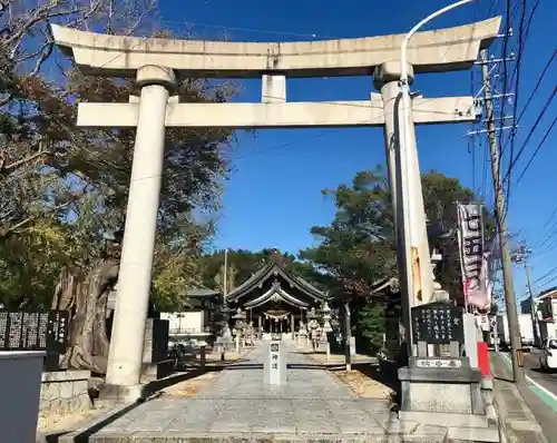 八幡社（寺津八幡社）の鳥居