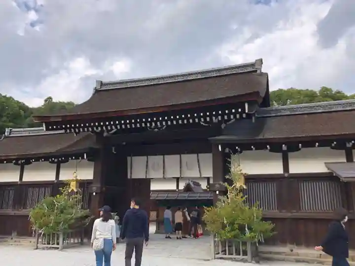 賀茂御祖神社(下鴨神社)の山門・神門