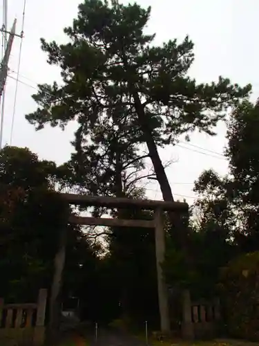 忍　諏訪神社・東照宮　の鳥居