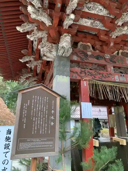 北口本宮冨士浅間神社の手水舎