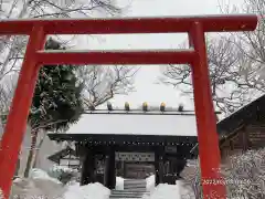 本輪西八幡神社の鳥居