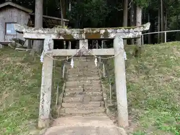 白山比咩神社(井生)の鳥居