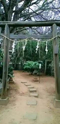 厳嶋神社の鳥居