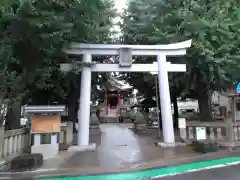 八幡山八幡社の鳥居