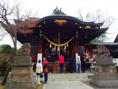 行田八幡神社の本殿・本堂