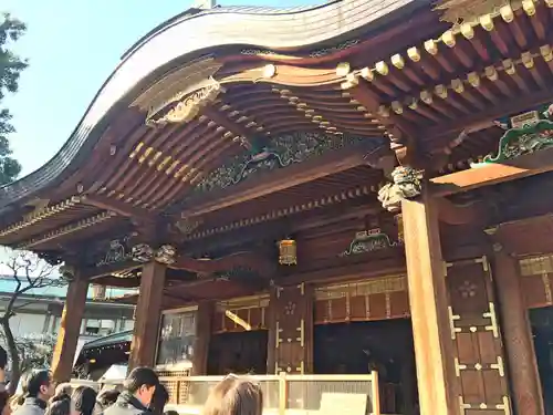 湯島天満宮の本殿・本堂