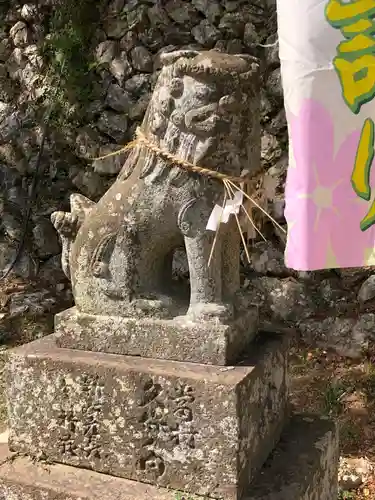 坂本八幡神社の狛犬