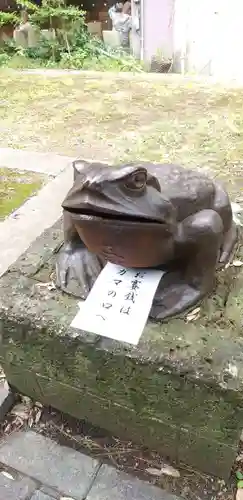 城内稲荷神社の狛犬