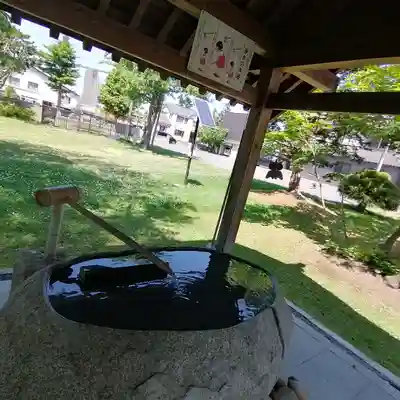 当別神社の手水舎