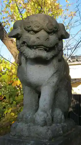 鏡日吉神社の狛犬