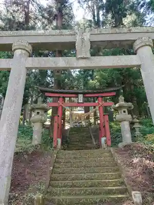 大宮温泉神社の鳥居