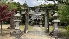 原古賀熊野神社の鳥居