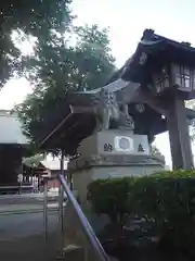 神明社の狛犬