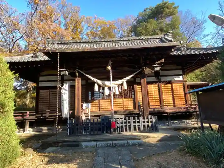 甲斐総社八幡神社の本殿・本堂