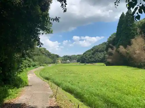 妙見神社の景色