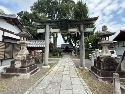 縣神社の鳥居