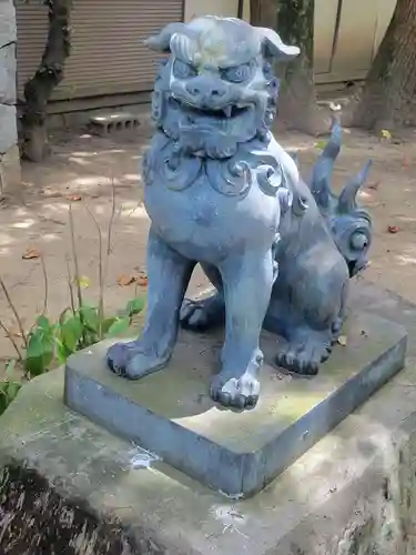 田村神社の狛犬