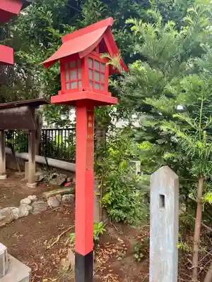 須黒稲荷神社の周辺