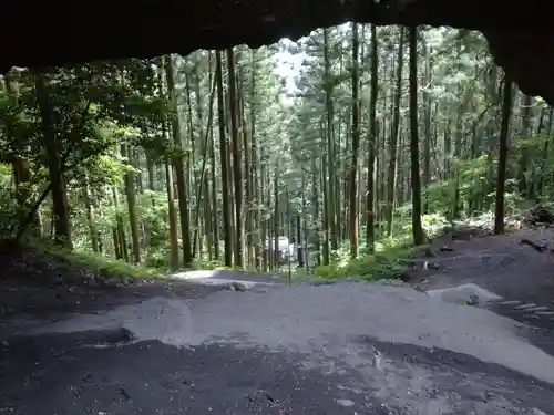 上色見熊野座神社の景色