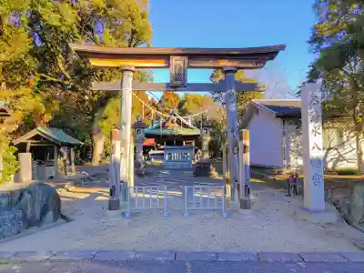八幡社(石清水八幡宮)の鳥居