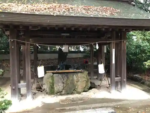 田村神社の手水