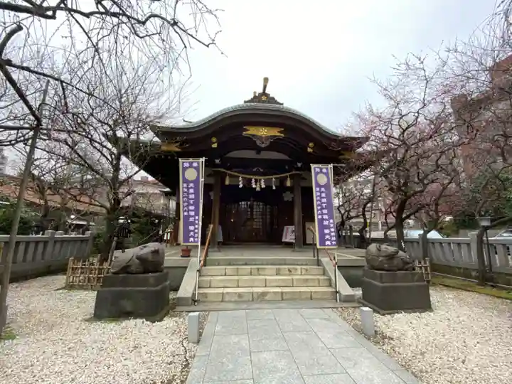 牛天神北野神社の本殿・本堂