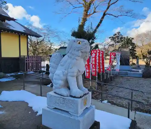 櫻岡大神宮の狛犬