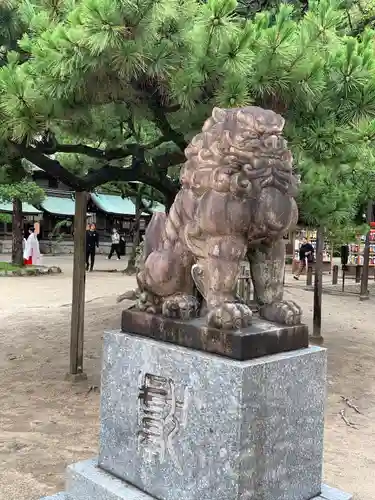 住吉神社の狛犬