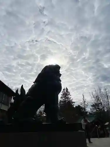 常陸国出雲大社の狛犬