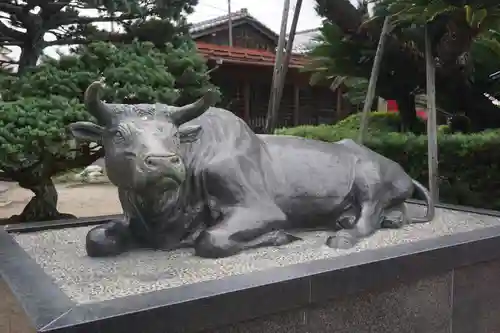 白潟天満宮の狛犬