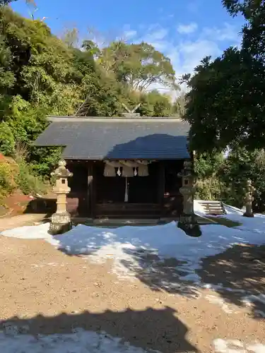 貴舩神社の本殿