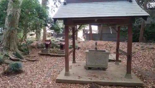 息栖神社の手水舎